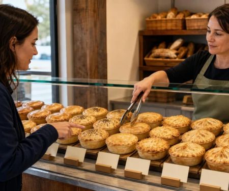How to Order an Australian Meat Pie at a Bakery