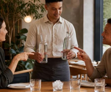 Australian Restaurant Water: Tap, Still, Sparkling, and Charges