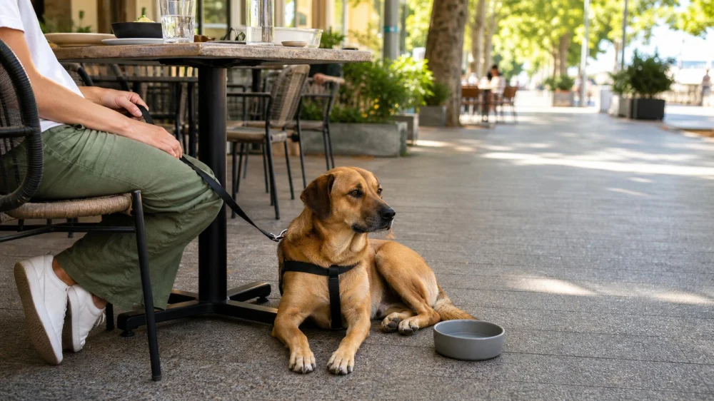 Outdoor Dining With a Dog in Sydney: Confirm the Area and Rules