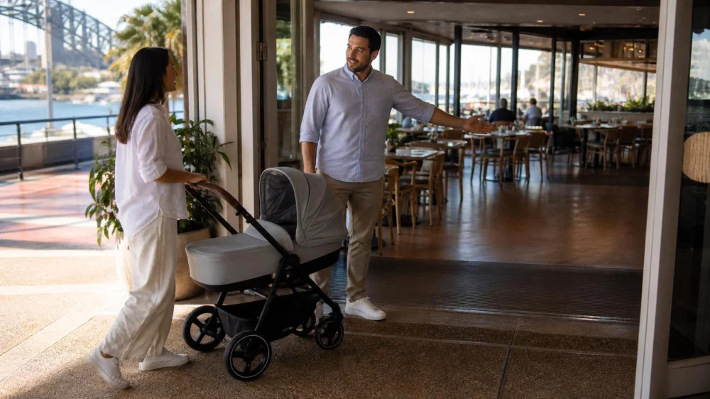 Sydney Restaurant Pram Access: Check Steps, Space, and Storage