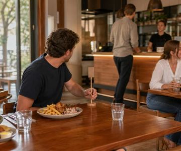 Australian Pub Meal Guide: Order Point, Table Number, Sides, and Service