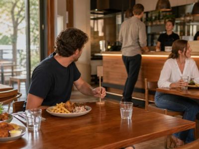 Australian Pub Meal Guide: Order Point, Table Number, Sides, and Service