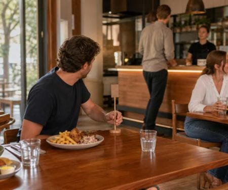 Australian Pub Meal Guide: Order Point, Table Number, Sides, and Service