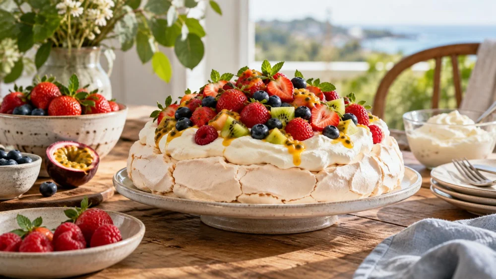 Pavlova Guide: Meringue, Cream, Fruit, and Freshness