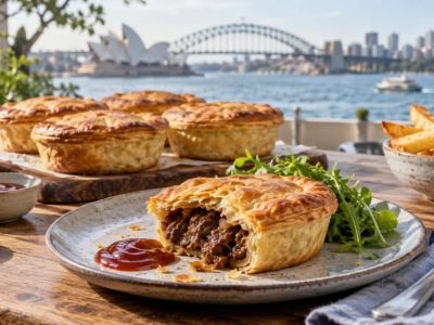 Australian Meat Pie: Filling, Pastry, and Serving