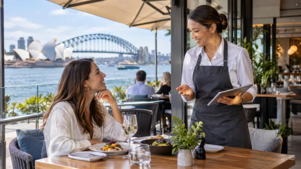 Sydney Restaurant Harbour Seating: Weather and Access