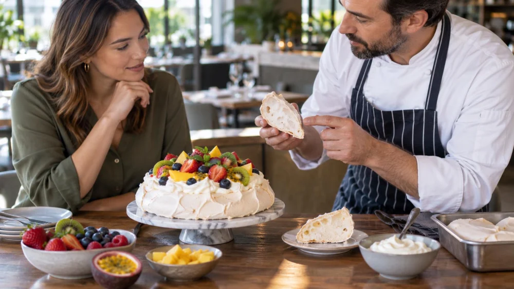 Australian Pavlova Guide: Texture, Fruit, and Storage