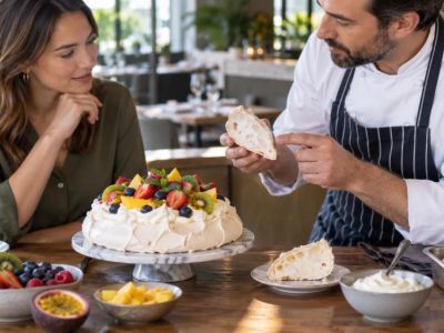 Australian Pavlova Guide: Texture, Fruit, and Storage