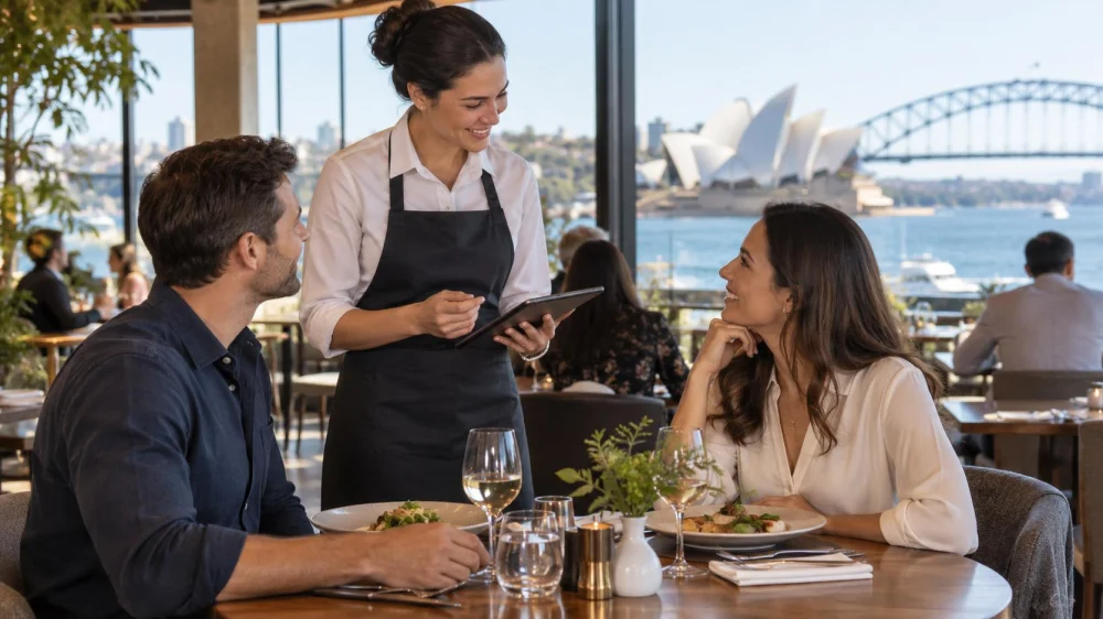 Sydney Restaurant Reservation: Time, Party, and Access